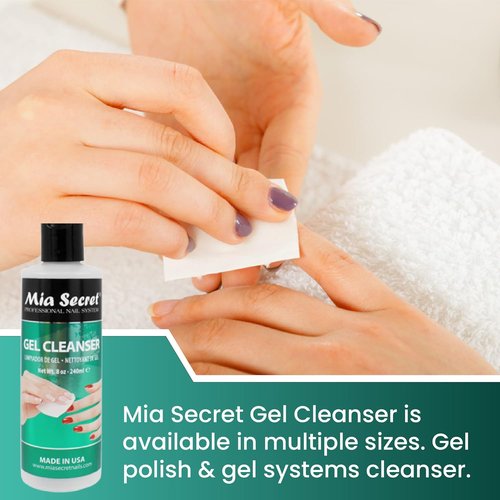 Mia Secret - UV Gelux Gel Cleanser | Effective Formula for Gel Systems - 8 oz. Size