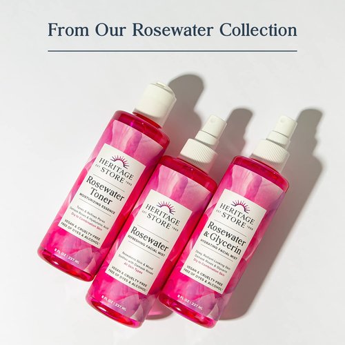 Heritage Store Lavender Flower Water - Aromatherapy Mist Spray for Skin & Hair | 8 oz
