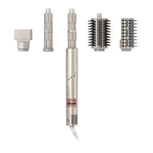 Shark FlexStyle Air Styling & Drying System - Powerful Multi-Styler with Auto-Wrap Curlers & Attachments, Stone