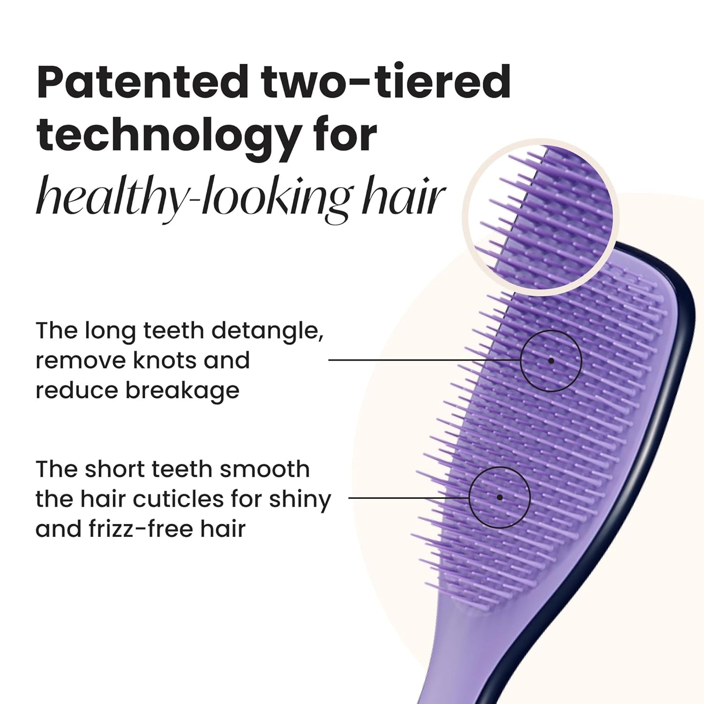 Tangle Teezer Zodiac Ultimate Detangler Hairbrush - Eliminates Knots & Reduces Breakage for All Hair Types