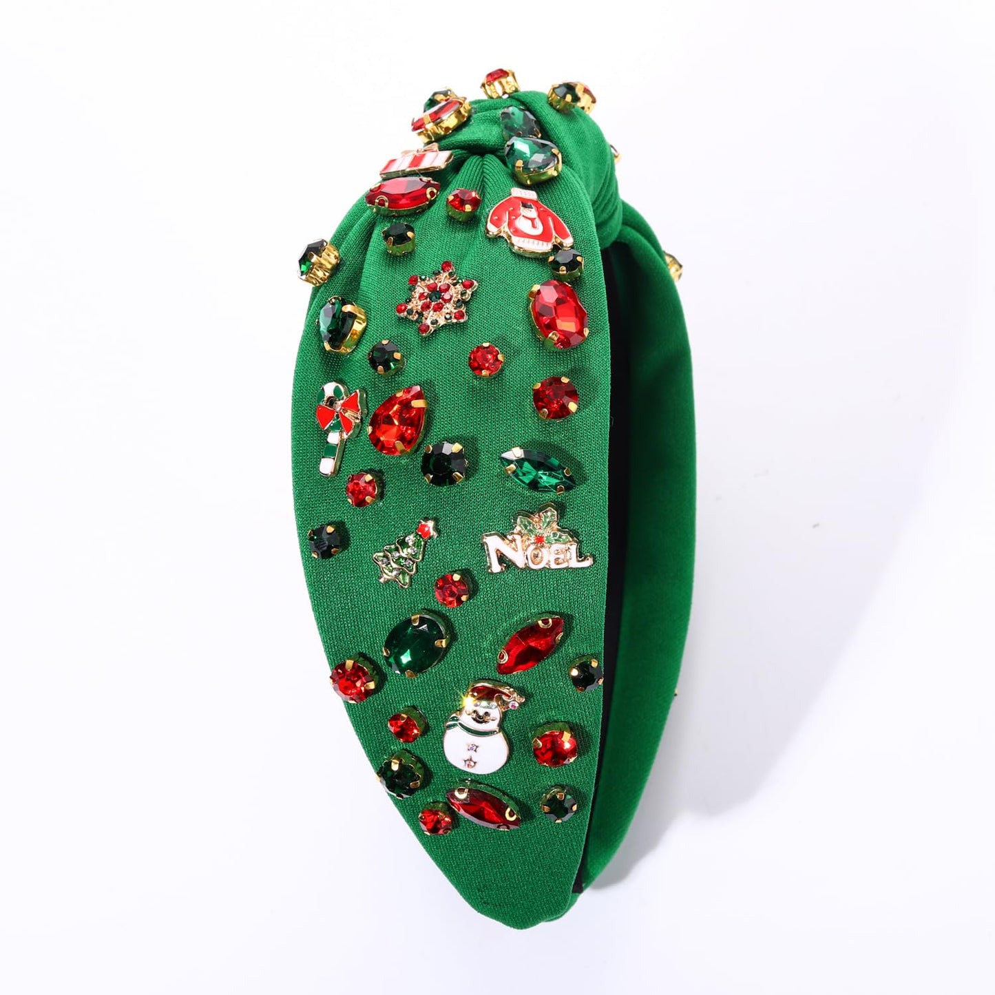 Christmas Headband for Women Snowflake Reindeer Tree Bow Headband Winter Holiday Wide Knot Hairband Hair Accessories Gifts