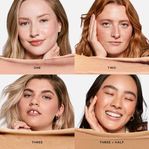 Saie Slip Tint Tinted Moisturizer SPF 35 - Hydrating Glowy Skin Tint for Face - Shade Three (1.35 oz)