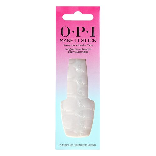 OPI Make It Stick - Nail Adhesive Glue & Press-On Tabs, 120 Count | Vegan, Fast-Drying Formula for 14 Days of Wear