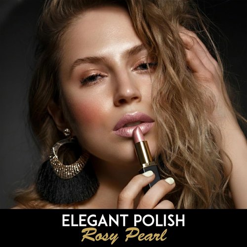 L'Paige Designer Lipstick - Rosy Pearl Hydrating Color | Moisturizing, Long-Lasting Formula, Shade L56