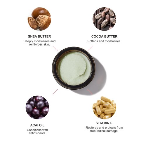 100% PURE Stretch Mark Butter - Nourishing Belly Moisturizer with Shea & Cocoa Butter | Vegan, 1.35oz