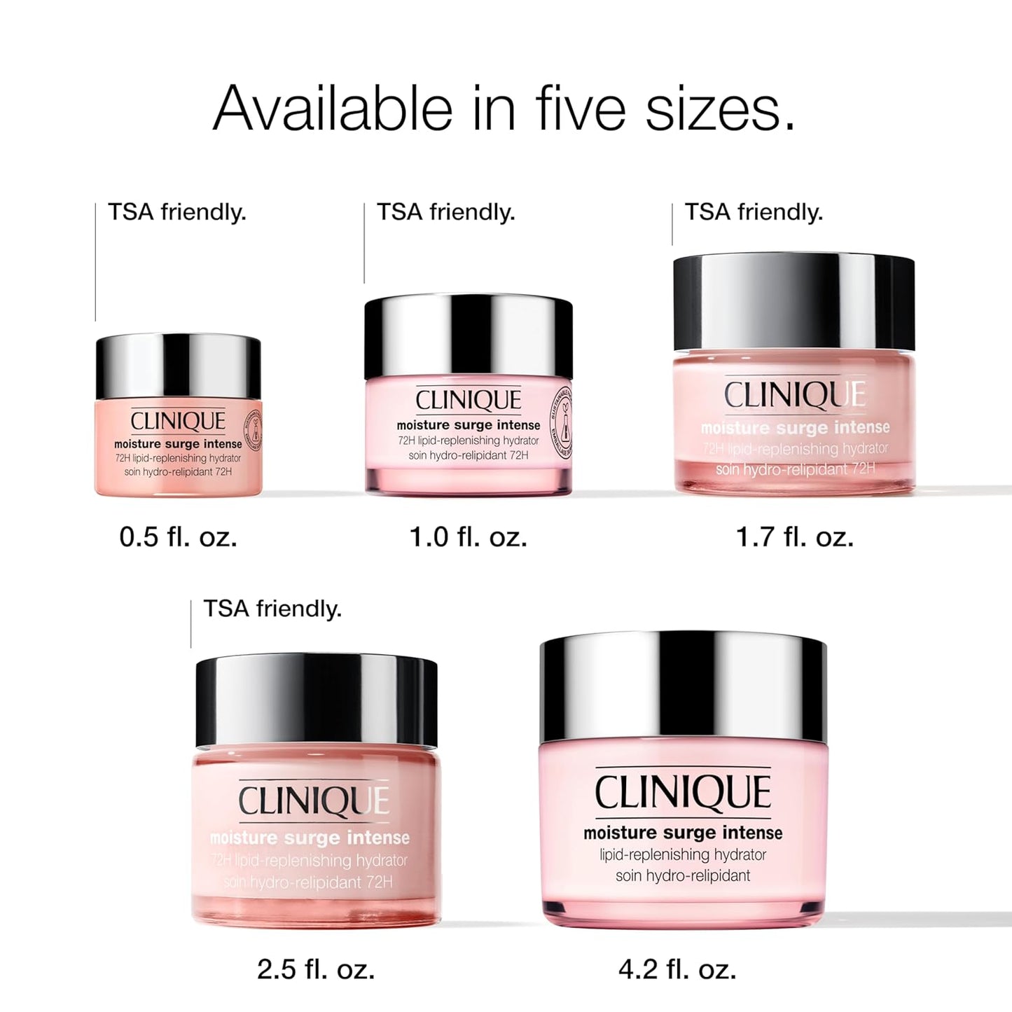 Clinique Moisture Surge Intense Face Moisturizer - 72H Hydration with Aloe Water & Cica | Hydrating Formula