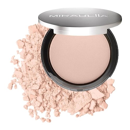 MIRABELLA - Pure Press Foundation | HD-Finish Mineral Powder Compact with Jojoba | Age-Defying, Fair I