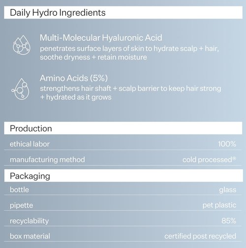 Act+ Acre Daily Hydro™ Scalp Serum - Hydrating Serum for Dry, Itchy Scalp | Lightweight & Vegan | 1 fl oz