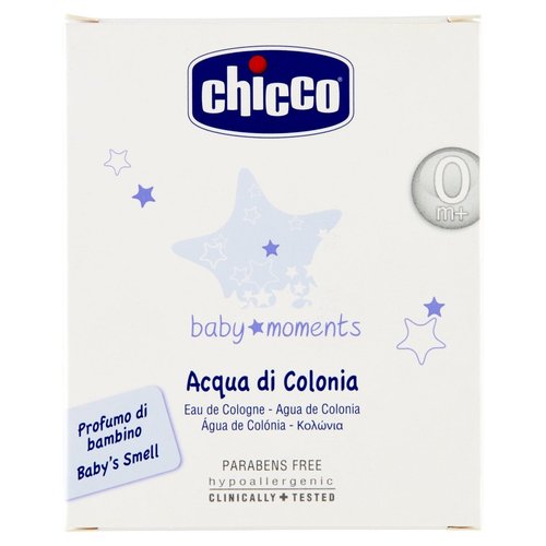 Chicco Baby Moments Eau De Cologne - Gentle Fragrance for Infants | 100ml
