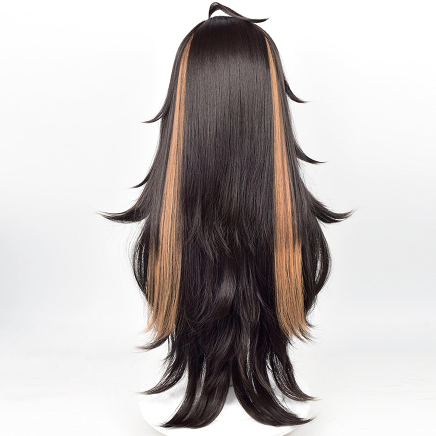 Genshin Impact Cosplay Wig for Dehya Sumeru Anime Wigs With Long Wavy Brown Hair Synthetic Fabric with Free Wig Cap for Comic Con, Cosplay Show, Halloween