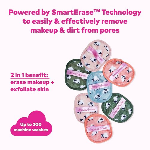 MakeUp Eraser | 7-Day Makeup Removal Set - Effortlessly Erase Waterproof Makeup with Just Water