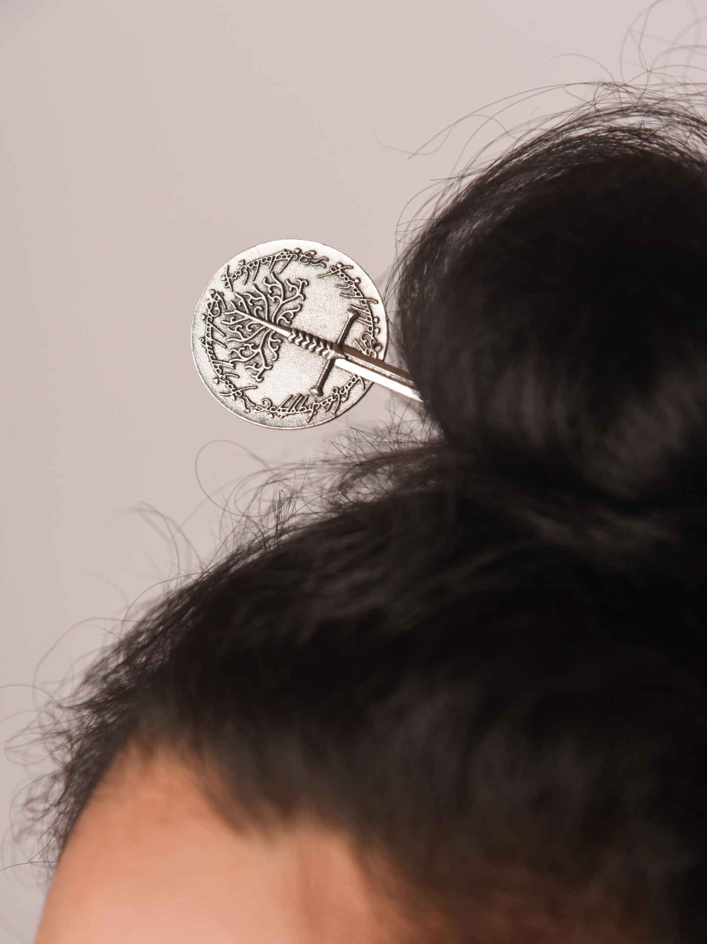 HAQUIL Yggdrasil Hairpin Viking Vintage Hair Chopstick Jewelry for Women