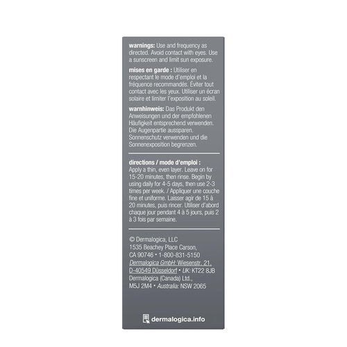 Dermalogica PowerBright Dark Spot Face Peel - Exfoliating 12% AHA & PHA Treatment for All Skin Types