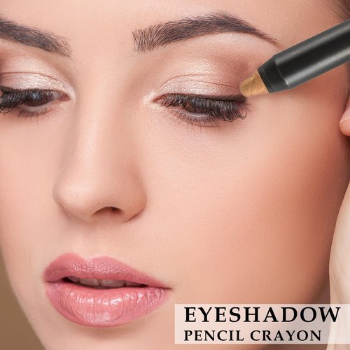 Profusion Cosmetics Waterproof Creamy Eyeshadow Stick - Long-Lasting Shimmer Finish | Vegan & Cruelty-Free Glimmer