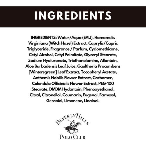 Beverly Hills Polo Club Men's Hair & Body Wash - Active Scent | Refreshing Luxury Cleanser, 8.5 oz