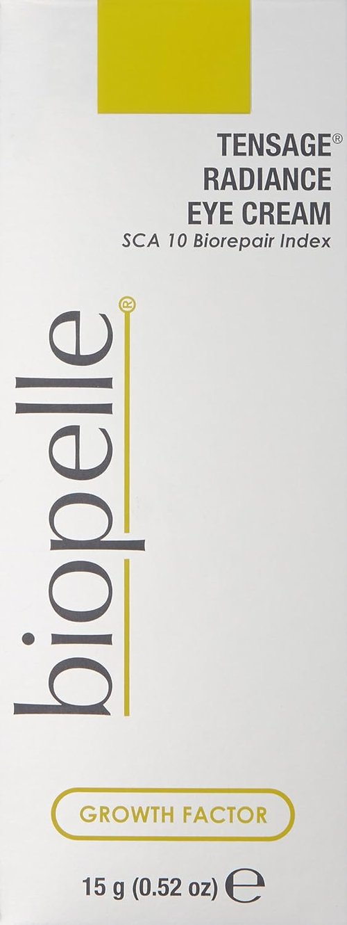 Biopelle Tensage Eye Cream - Radiance & Illuminating Formula with SCA 10 Biorepair, 0.52 Oz