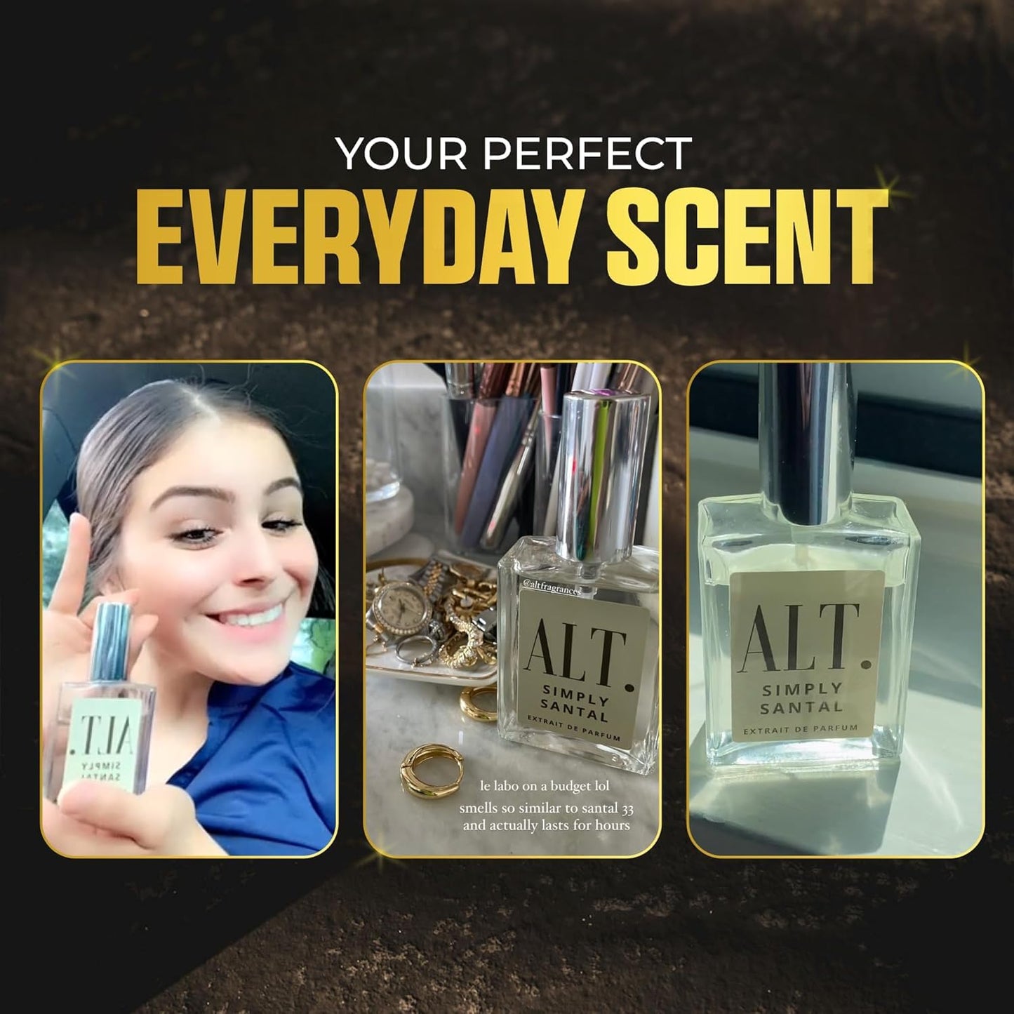ALT. FRAGRANCES Simply Santal - Unisex Extrait de Parfum Inspired by Santal 33 | Long Lasting Sandalwood Leather Scent, 100ml