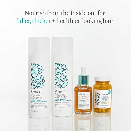 Briogeo Destined For Density Shampoo & Conditioner Duo - Boosts Thickness & Volume | Sulfate-Free, Vegan