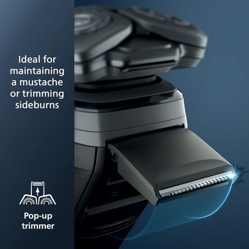 Philips Norelco Shaver 7200 - Rechargeable Wet & Dry Electric Shaver with SenseIQ Technology | S7887/82