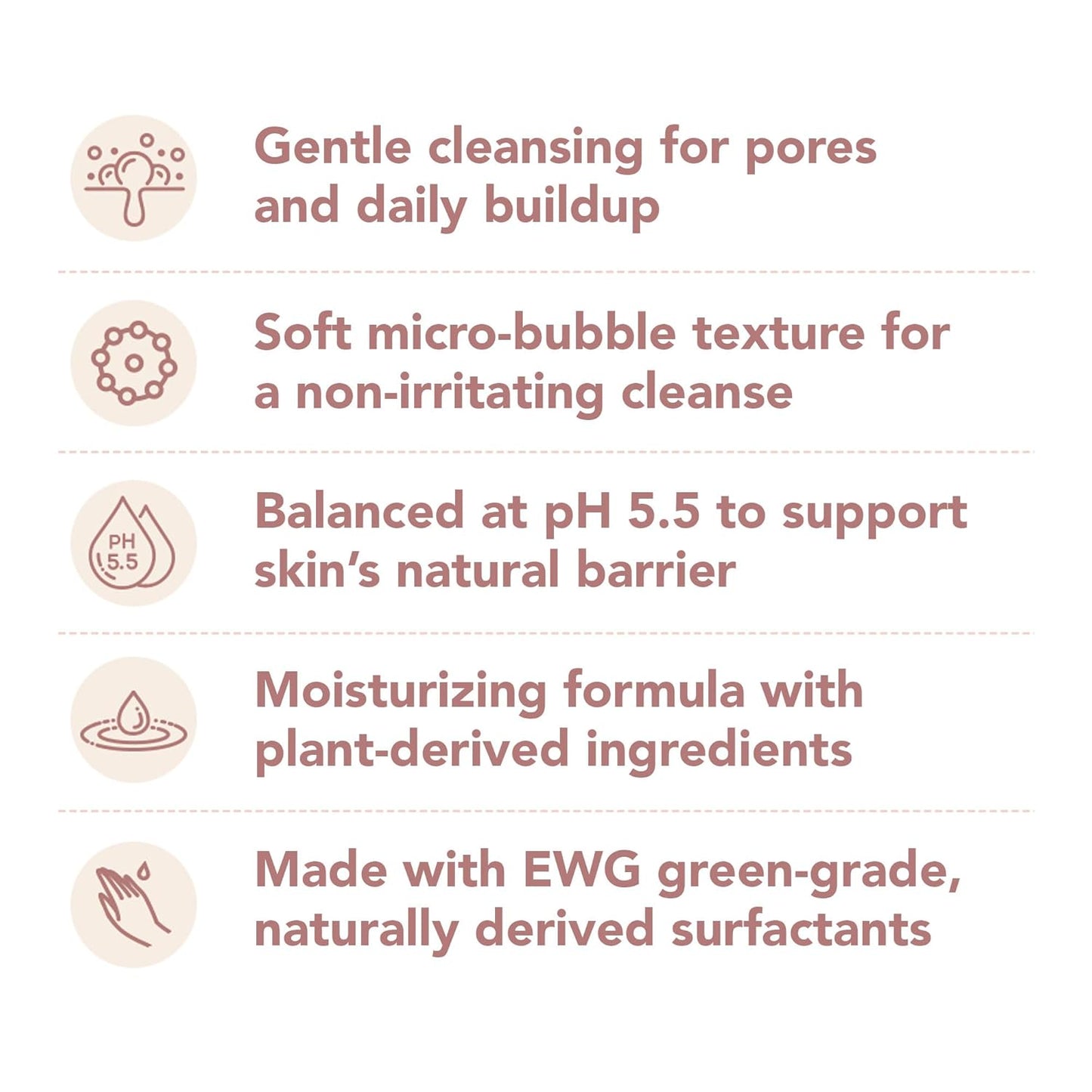 Super Aqua Bubble Foam Cleanser - Gentle Vegan Korean Face Wash for Makeup Removal & Deep Hydration | 5.07 fl. oz.