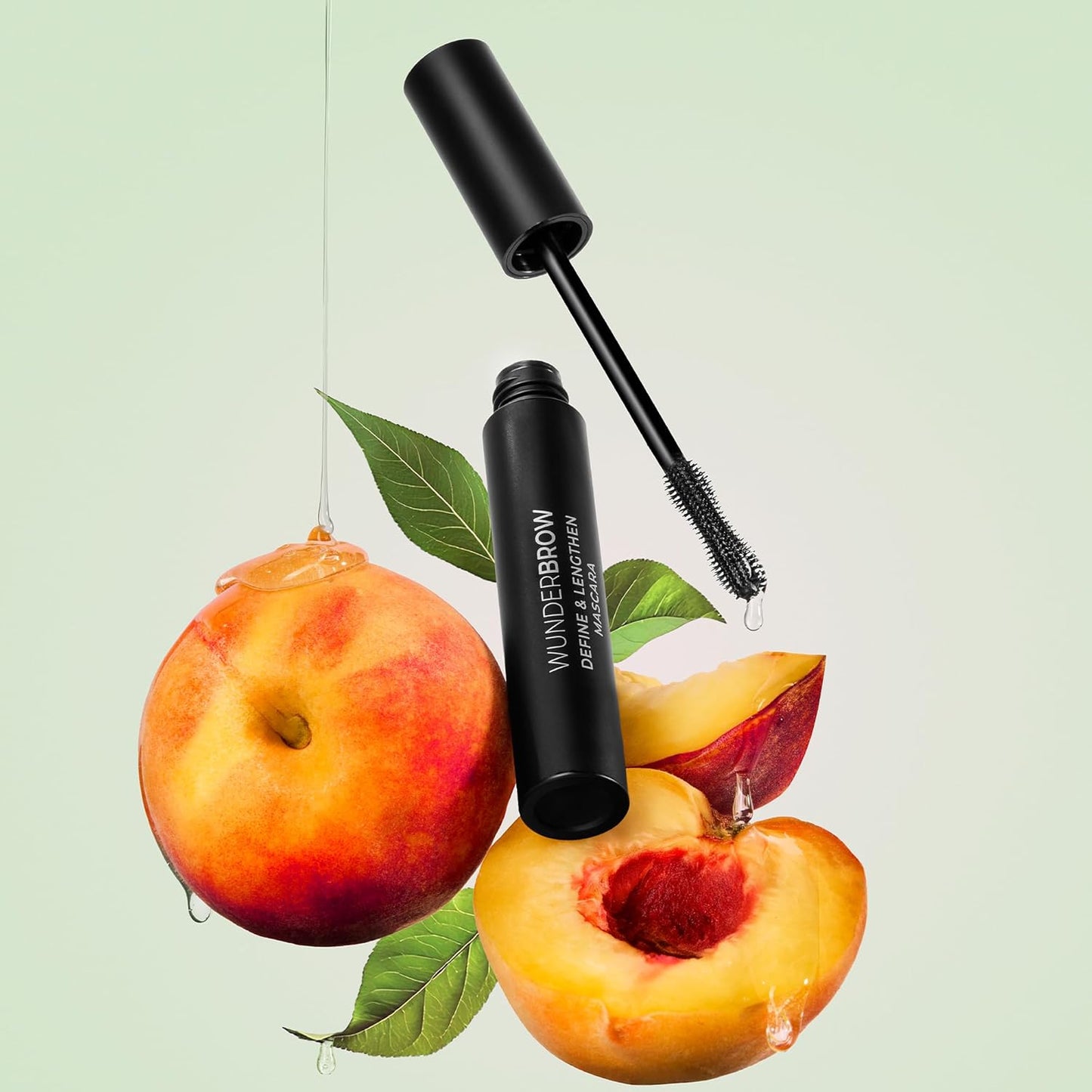 Wunderbrow Define & Lengthen Mascara - Long-Lasting, Water-Resistant & Smudge-Proof, Vegan Formula
