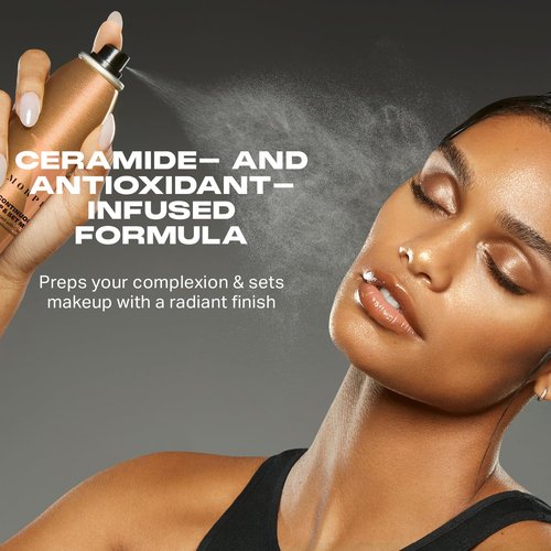 Morphe Mini Continuous Prep & Set Setting Spray - Hydrating Micro-Fine Face Mist (1.3 oz)
