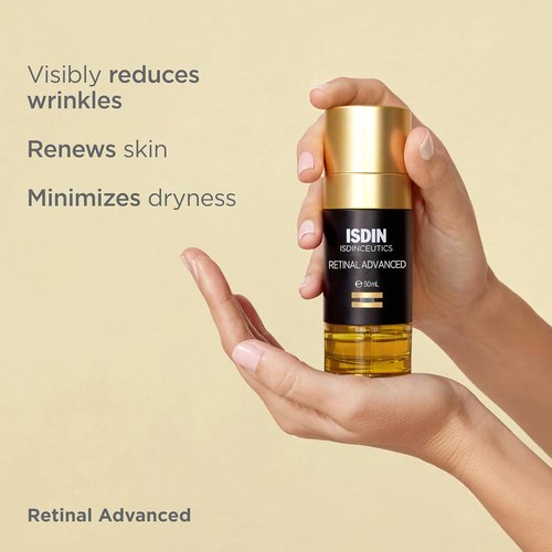 ISDIN Isdinceutics Retinal Advanced - Rejuvenating Night Serum with Retinaldehyde & Melatonin | 1.7 FL OZ (50 ml)