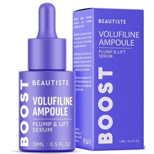 BOOST 100% Pure Volufiline Serum - Instant Hydration & Plumping for Youthful Skin | 0.5 Fl Oz
