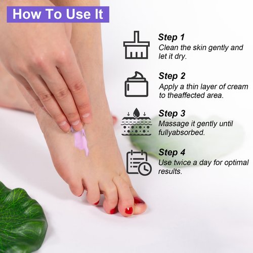 Charmonic Urea Cream 42% Plus Salicylic Acid 2%, Lavender Foot Cream for Dry Cracked Heels Treatment Knees Elbows Hands Repair Treatment, Callus Remover for Feet, Foot Lotion for Dry Cracked Feet