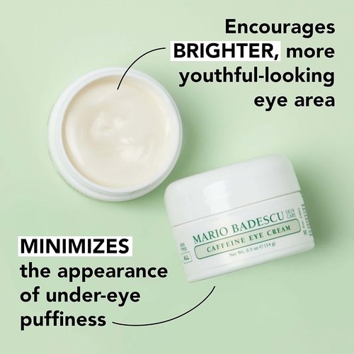 Mario Badescu Eye Cream - Hydrating Anti-Aging Treatment for Dark Circles & Puffiness | Caffeine & Hyaluronic