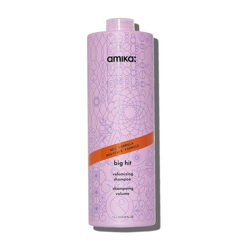 Amika Big Hit Volumizing Shampoo - Boosts Volume & Shine | 10 Fl Oz