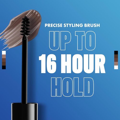 NYX PROFESSIONAL MAKEUP Brow Glue - Extreme Hold Tinted Eyebrow Gel in Dark Brown
