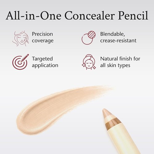 Boyd’s Renoir Concealer Pencil - Precision Coverage for Dark Circles & Blemishes | Brightening, Crease-Resistant