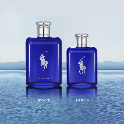 Ralph Lauren Fragrances - Polo Blue Eau de Parfum - Men's Cologne - Aquatic Freshness with Citrus & Vetiver