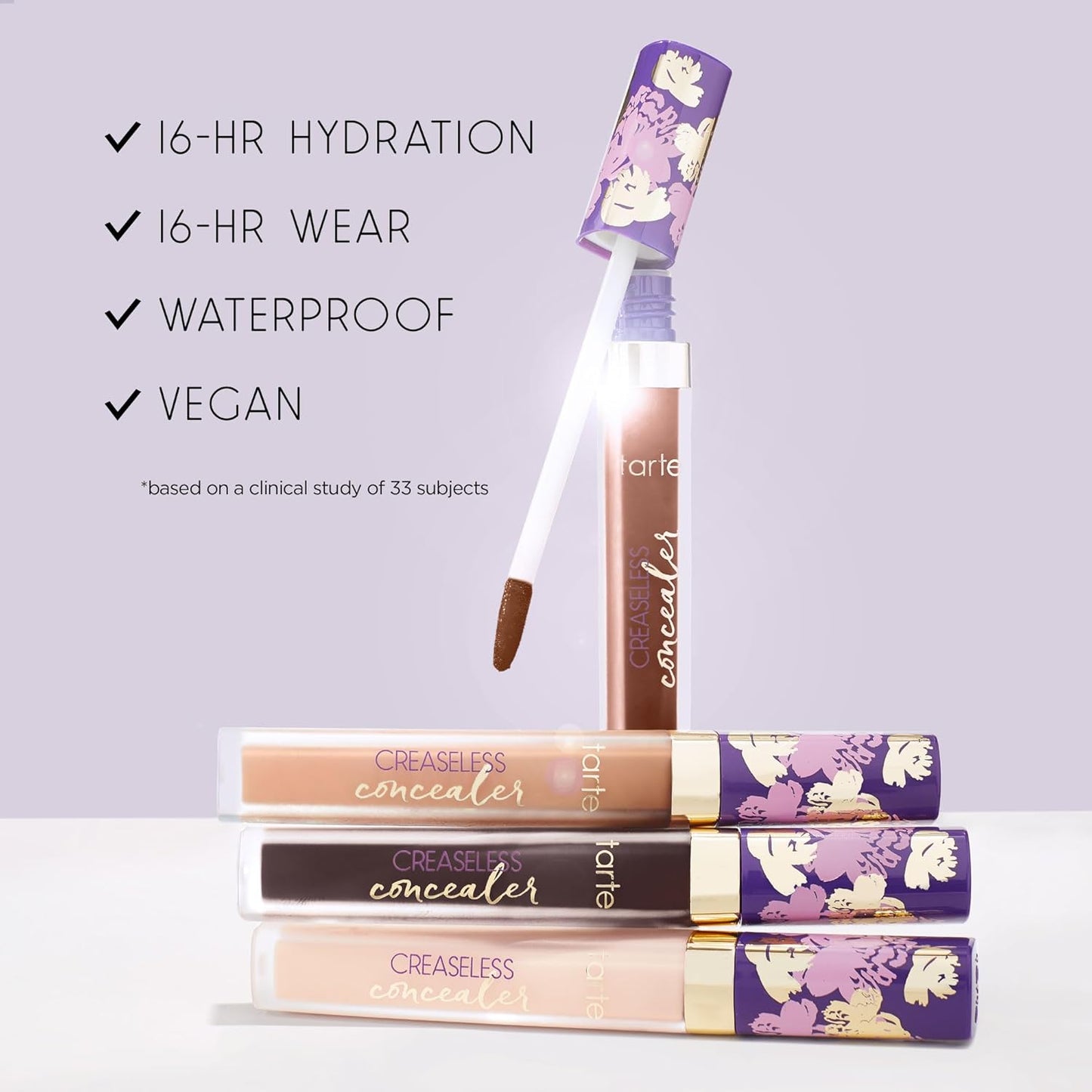 Tarte Maracuja Creaseless Full-Coverage Concealer - Waterproof, Hydrating Formula for Dark Circles & Blemishes, Vegan & Cruelty-Free