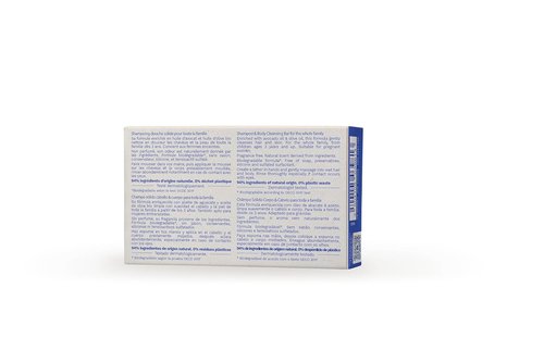 Mustela Solid Shampoo & Body Cleansing Bar - Fragrance-Free, Vegan Formula with Avocado & Olive Oil | 2.64 oz.