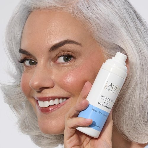Laura Geller New York Spackle Mist Boost Setting Spray - Long-Lasting Makeup with Electrolytes & Blue Light Protection