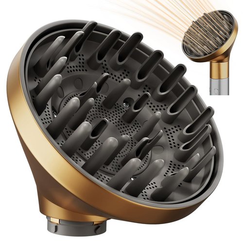 Dyson Upgraded Large Diffuser Attachment - Converts Airwrap Styler to Hair Dryer Nozzle | Compatible with HS05, HS03, HS01