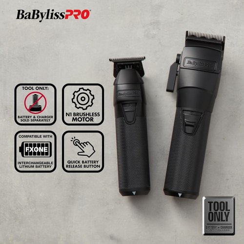 BaBylissPRO® FXONE Hair Clipper & Trimmer Set - Precision Cutting Tool for Professional Use