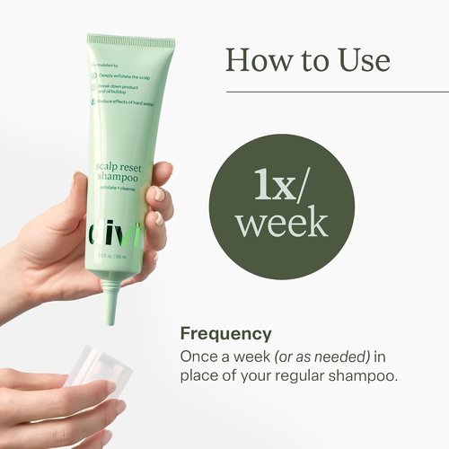 Divi Clarifying Scalp Reset Shampoo - Deep Cleansing Treatment for Product Buildup & Hard Water