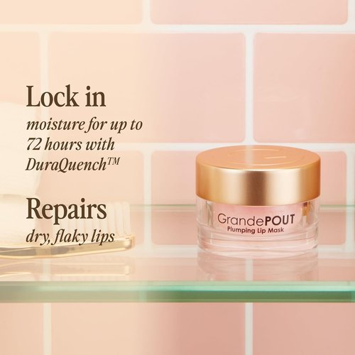 Grande Cosmetics GrandePOUT Plumping Lip Mask - Hydrating & Volumizing Treatment for Luscious Lips