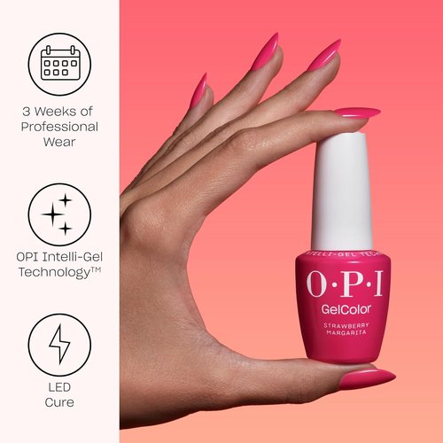 OPI GelColor Base & Top Coats - Strong Adhesion, High Shine & Matte Finish | 0.5 Fl Oz, Vegan & HEMA Free