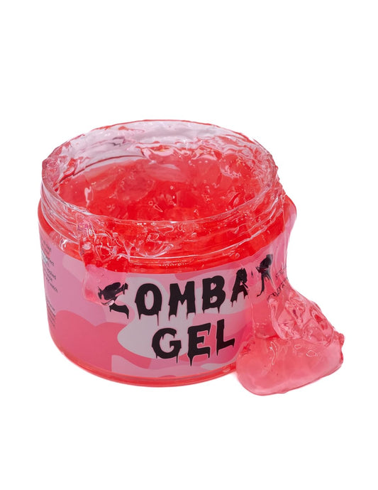 Skiennix Combat Gel - Extreme Hold Hair Gel for All-Day Style | 250 ML, Strawberry Scent