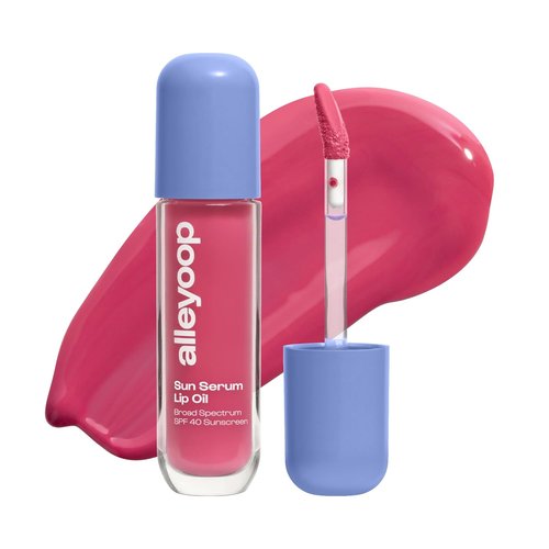 Alleyoop Sun Serum Lip Oil SPF 40 - Hydrating Tinted Lip Oil with Sunscreen for Cracked Lips | Vegan, Travel-Friendly, Whirlwind