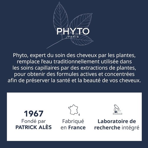 PHYTO COLOR Anti-Fade Shampoo - Sulfate-Free Formula for Vibrant Color-Treated Hair