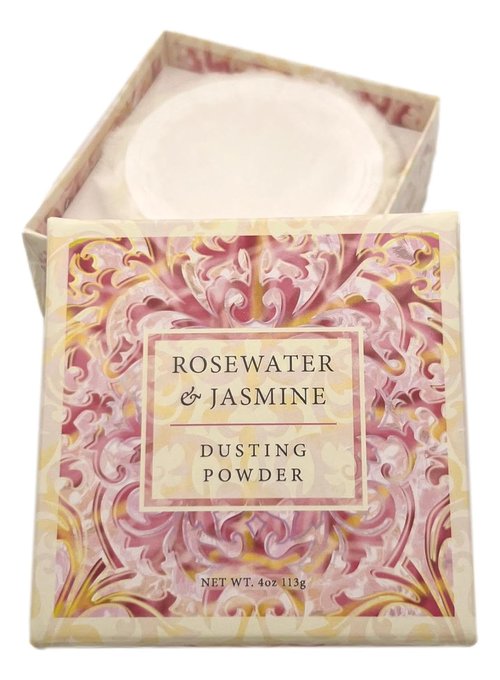 Greenwich Bay Rosewater Jasmine Beauty Gift Set - Body Butter, Spa Soap & Dusting Powder (3 Pieces)