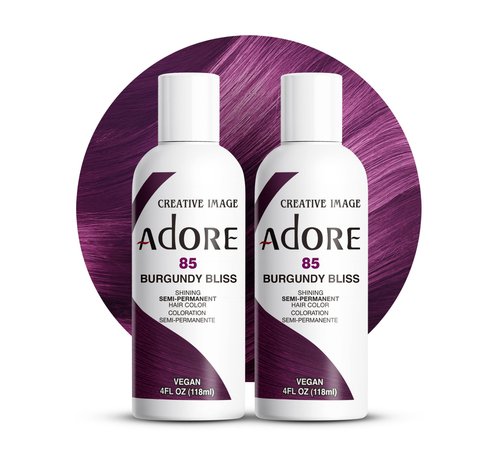 Adore Semi Permanent Hair Color (010 Crystal Clear) | Vegan & Cruelty-Free Hair Dye | No Ammonia, No Peroxide, No Alcohol | 4 Fl Oz