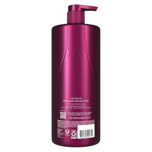 Nexxus Color Assure Shampoo - Vibrant Care for Color-Treated Hair | 33.8 oz with Chromabond Sealer