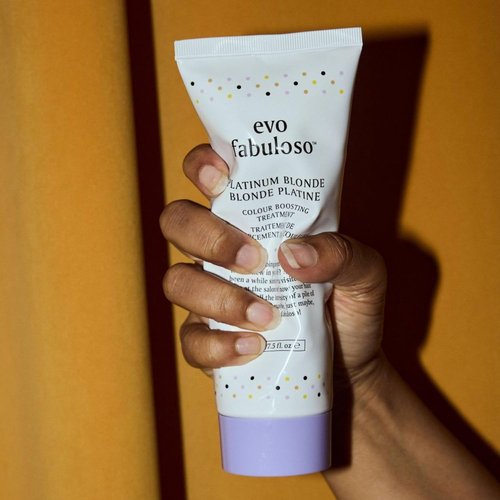 EVO Fabuloso Platinum Toning Conditioner - Reduces Brass, Adds Shine & Repairs - 1 fl oz Travel Size