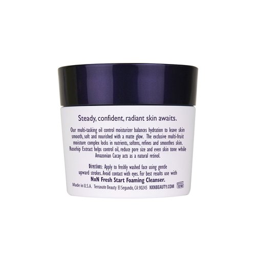 NxN Balance Beam Oil Control Gel Cream - Natural Anti-Aging Moisturizer for Oily Skin | 1.7 Oz